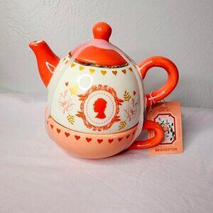 Pink and Gold Dinnerware